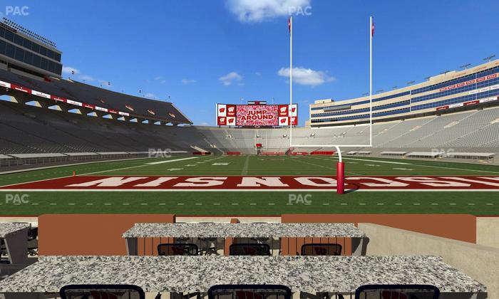 Camp Randall Stadium - Section Ledge Seats 104 Seat View