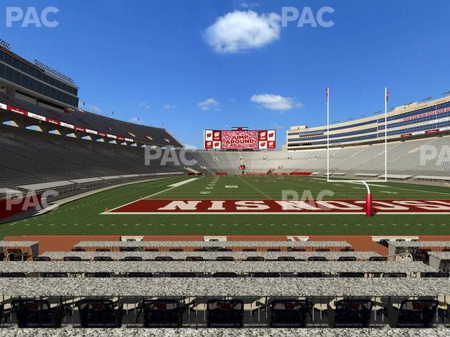 Camp Randall Stadium - Section Ledge Seats 105 Seat View