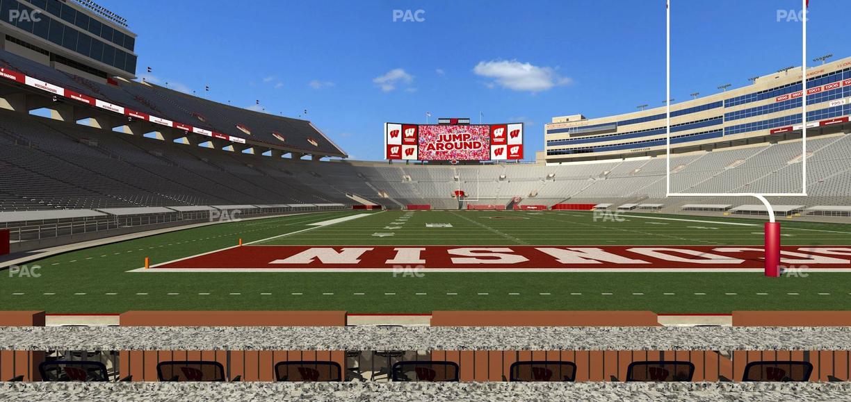 Camp Randall Stadium - Section Ledge Seats 105 Seat View