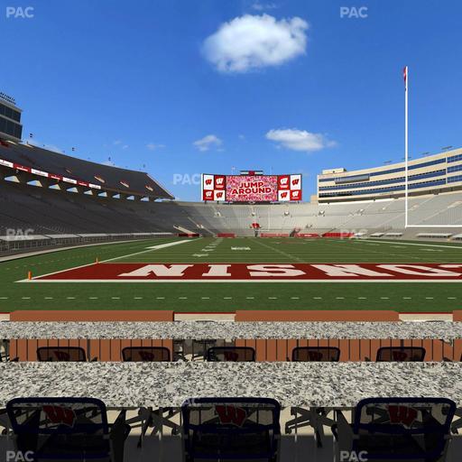 Camp Randall Stadium - Section Ledge Seats 105 Seat View