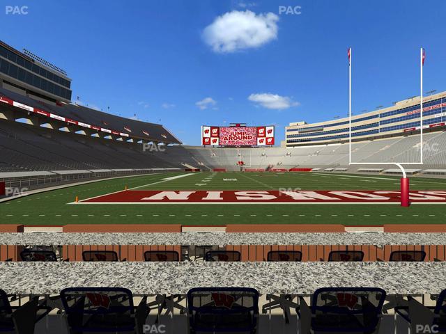 Camp Randall Stadium - Section Ledge Seats 105 Seat View