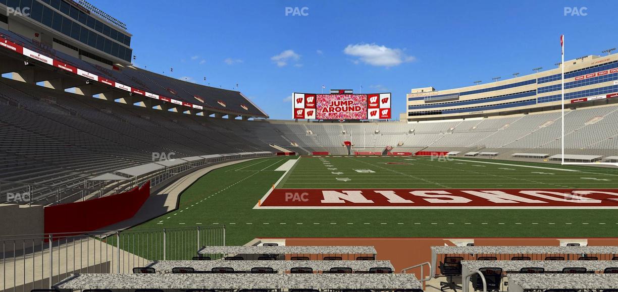 Camp Randall Stadium - Section Ledge Seats 106 Seat View