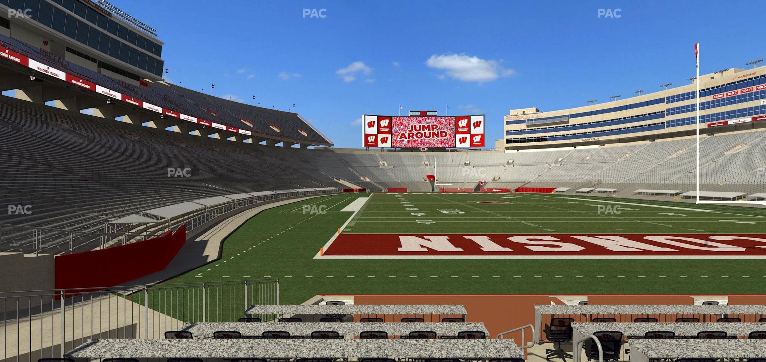 Camp Randall Stadium - Section Ledge Seats 106 Seat View