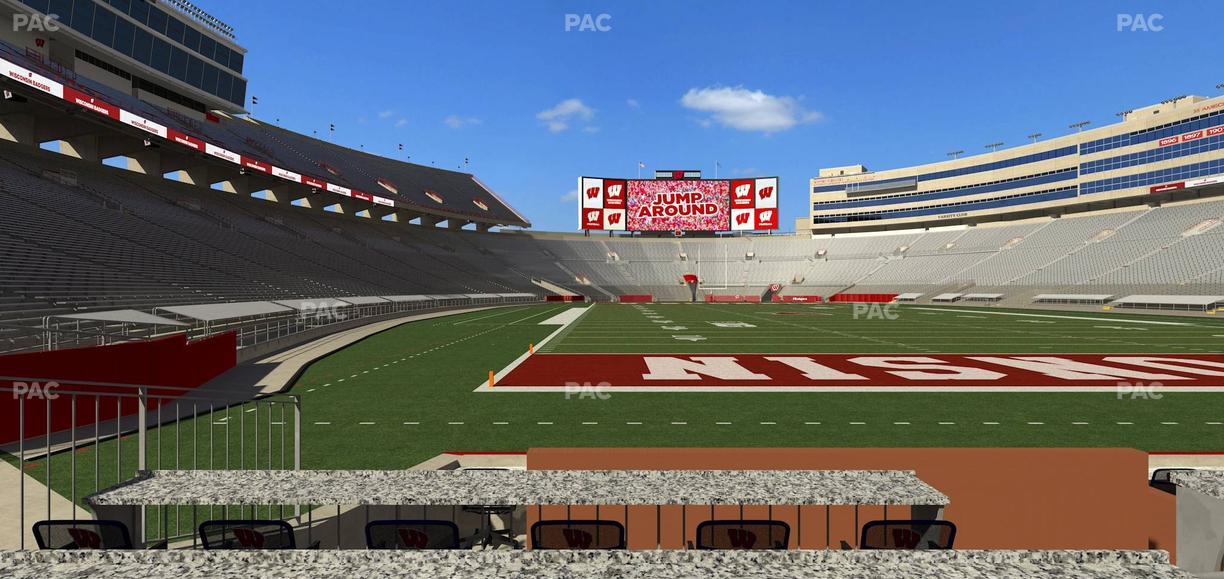 Camp Randall Stadium - Section Ledge Seats 106 Seat View
