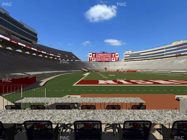Camp Randall Stadium - Section Ledge Seats 106 Seat View