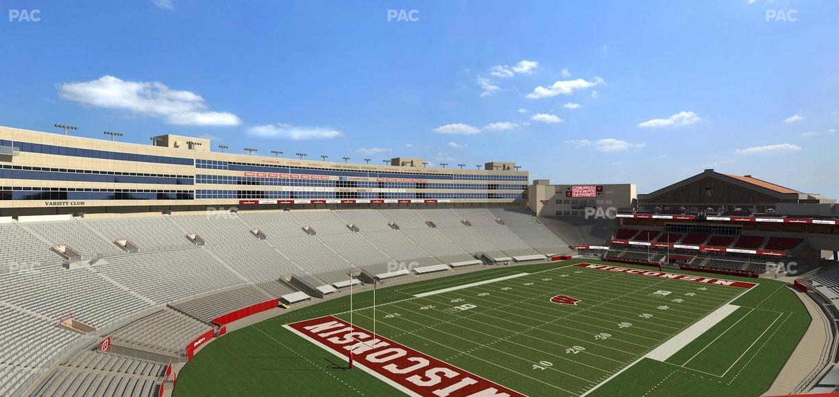 Camp Randall Stadium - Section Ll Seat View