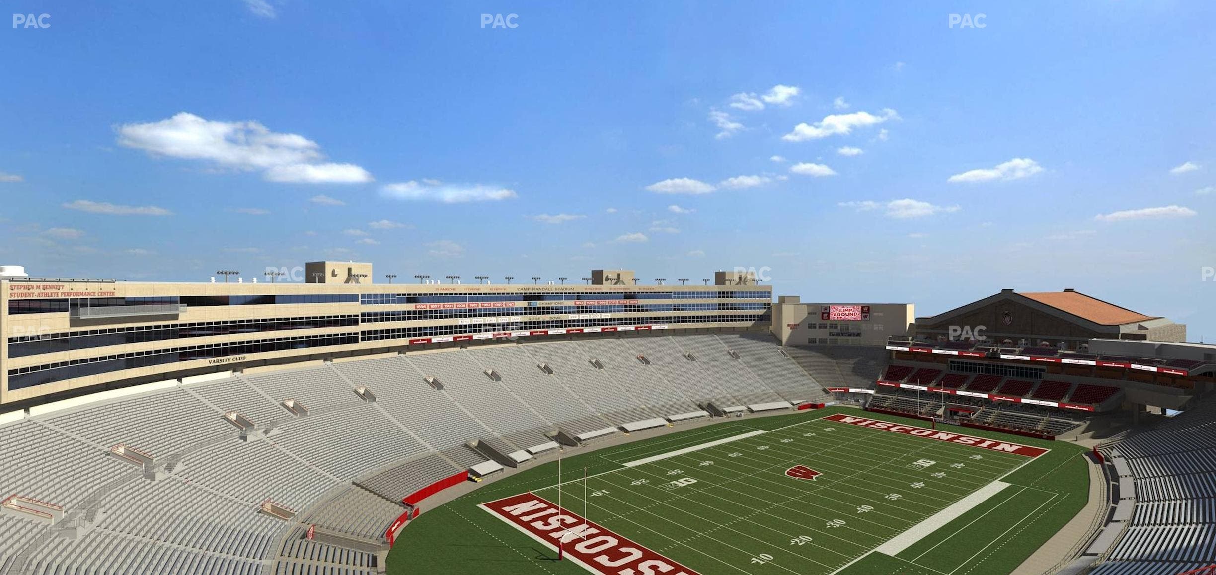 Camp Randall Stadium - Section Ll Seat View