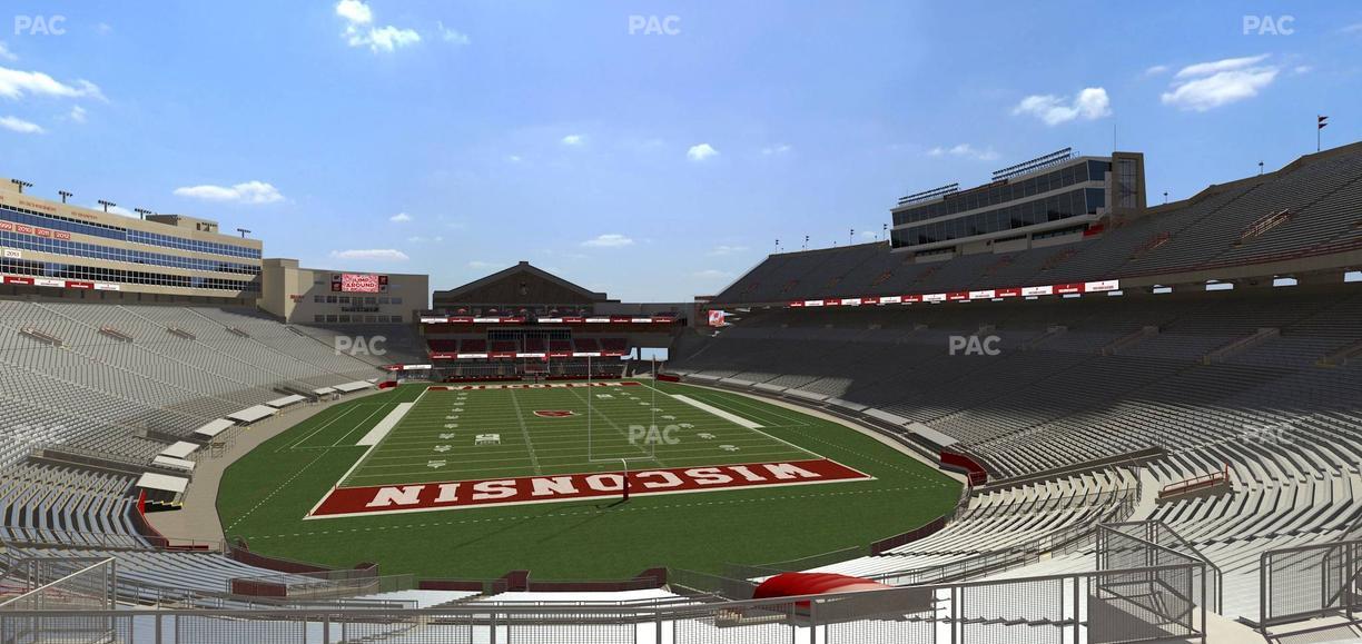 Camp Randall Stadium - Section M Seat View