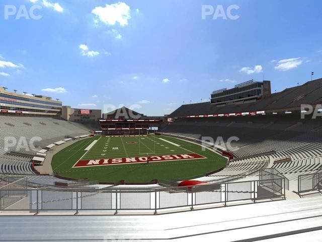 Camp Randall Stadium - Section M Seat View