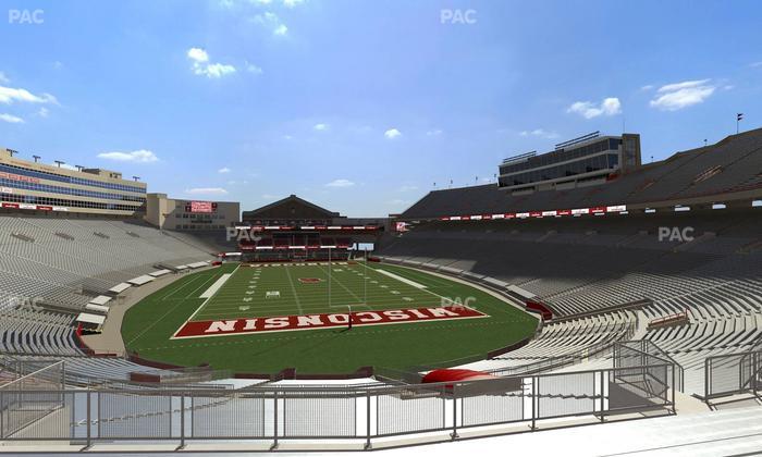 Camp Randall Stadium - Section M Seat View