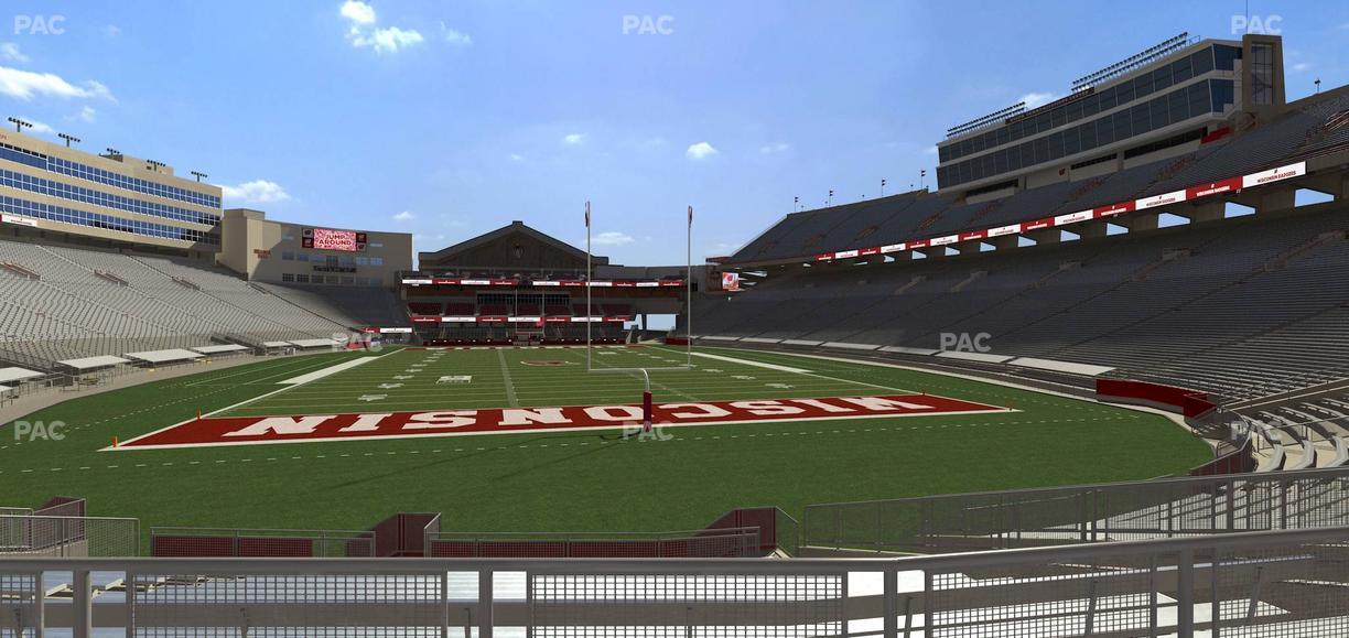 Camp Randall Stadium - Section M Seat View