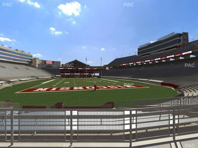 Camp Randall Stadium - Section M Seat View