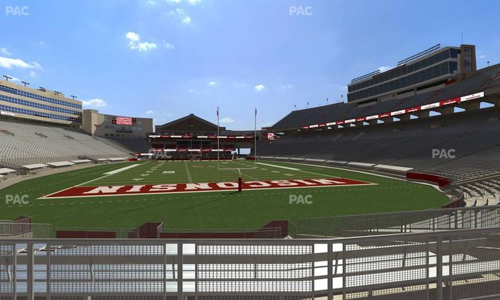 Camp Randall Stadium - Section M Seat View