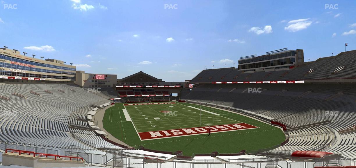 Camp Randall Stadium - Section N Seat View