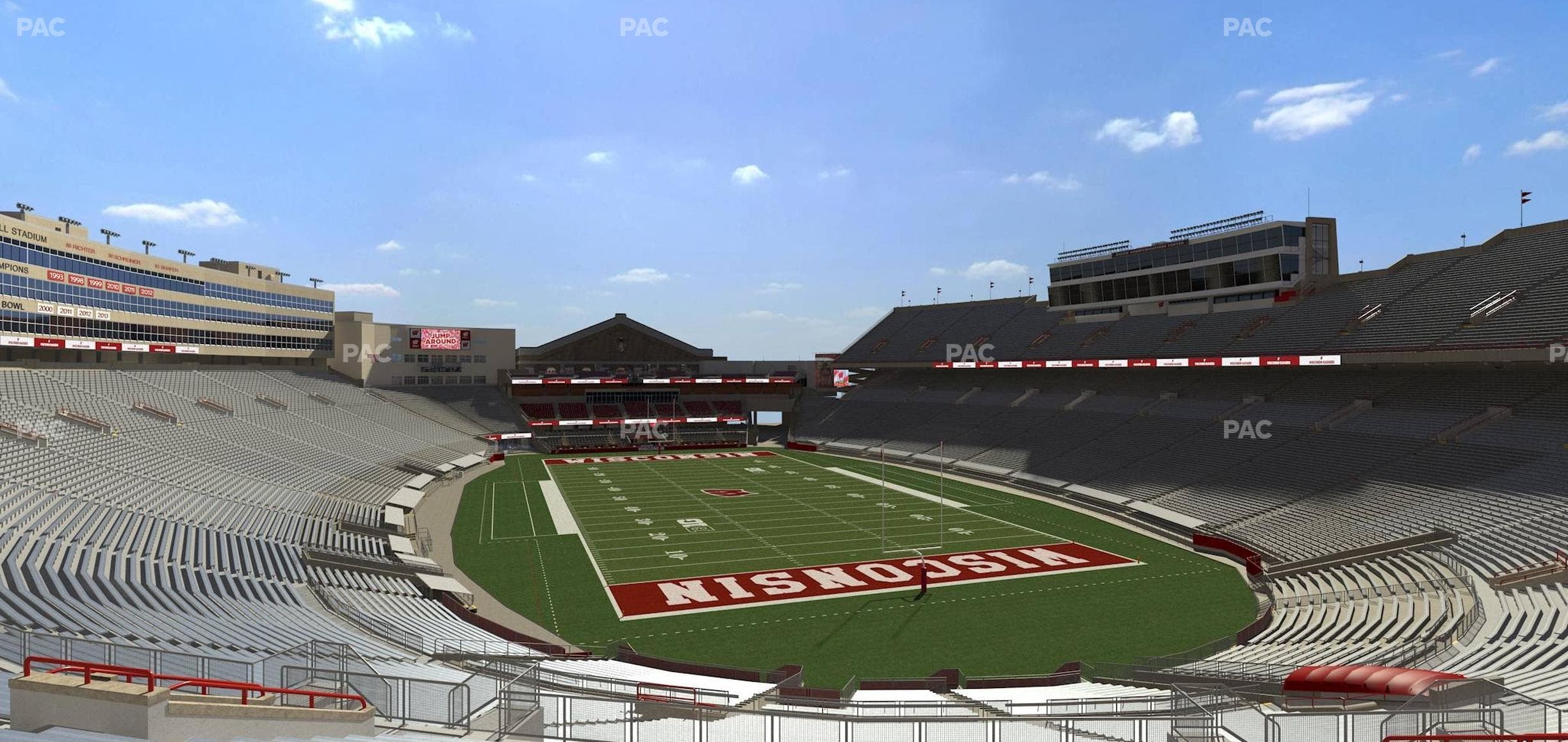 Camp Randall Stadium - Section N Seat View
