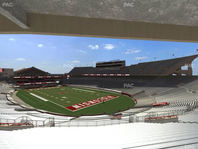 Camp Randall Stadium - Section O Wc Seat View Camp Randall Stadium - Section O Wc Seat View