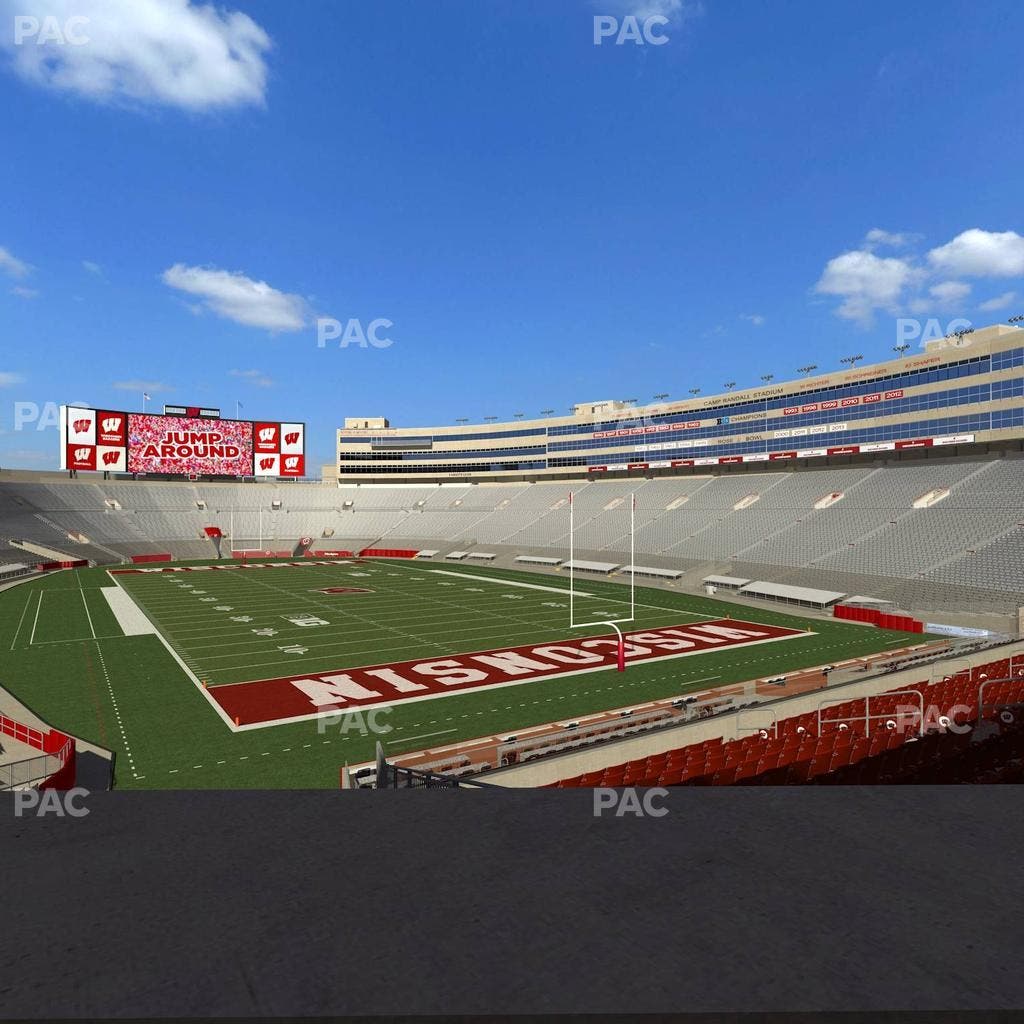 Camp Randall Stadium - Section Open Air Loge Box 308 Seat View
