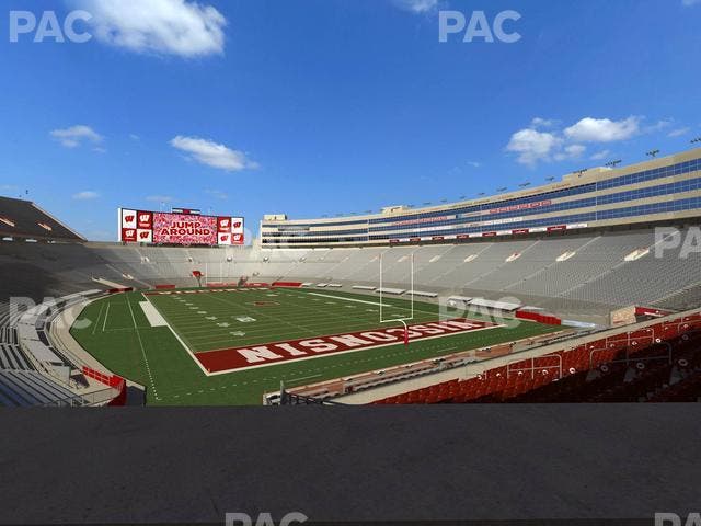 Camp Randall Stadium - Section Open Air Loge Box 308 Seat View