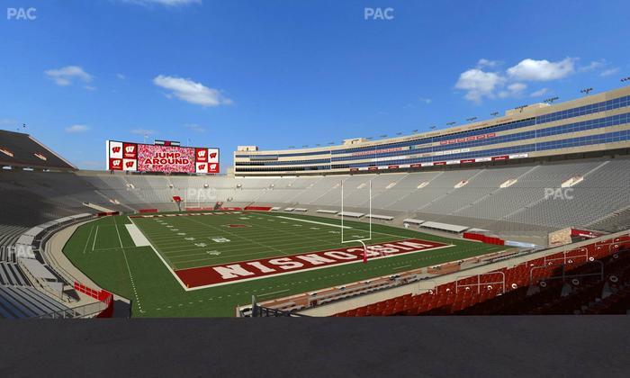 Camp Randall Stadium - Section Open Air Loge Box 308 Seat View