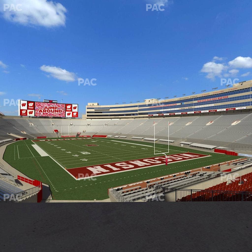 Camp Randall Stadium - Section Open Air Loge Box 309 Seat View