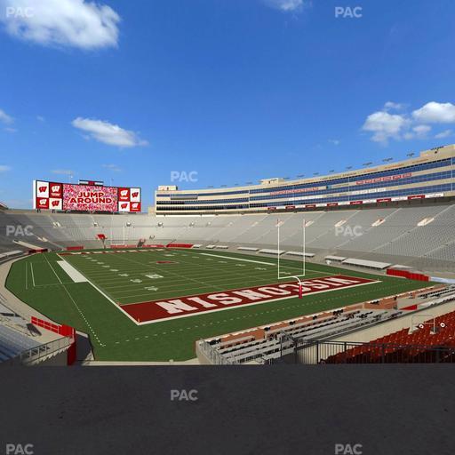 Camp Randall Stadium - Section Open Air Loge Box 309 Seat View