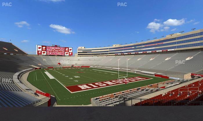 Camp Randall Stadium - Section Open Air Loge Box 309 Seat View