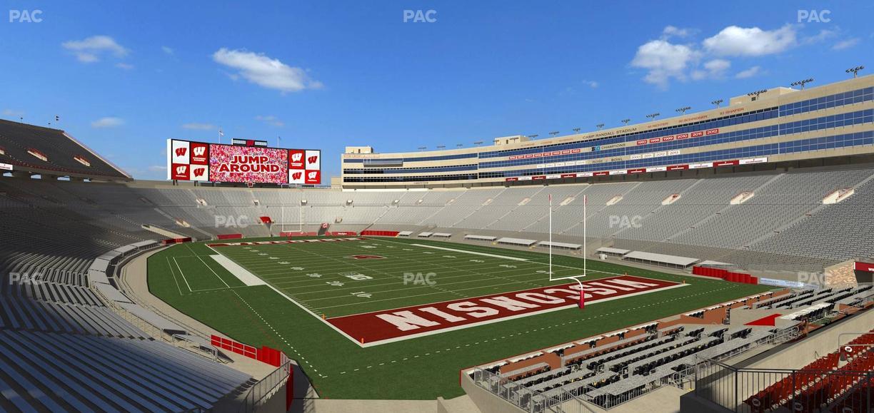 Camp Randall Stadium - Section Open Air Loge Box 310 Seat View