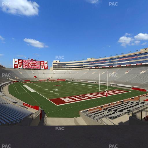 Camp Randall Stadium - Section Open Air Loge Box 310 Seat View