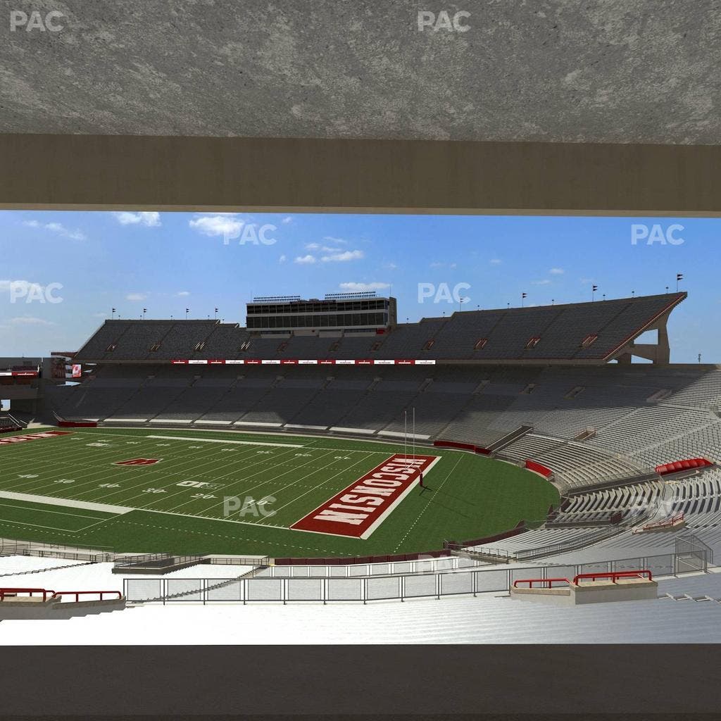 Camp Randall Stadium - Section P Wc Seat View
