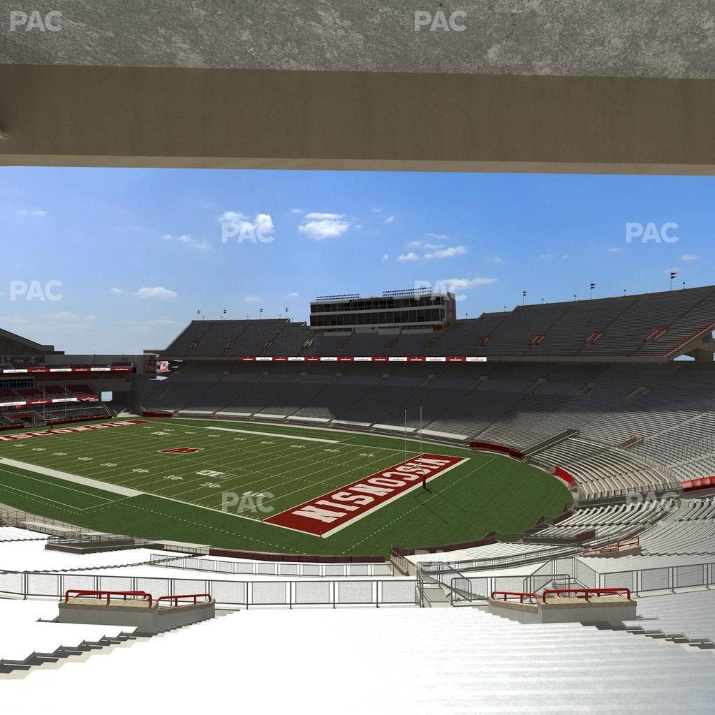 Camp Randall Stadium - Section P Seat View