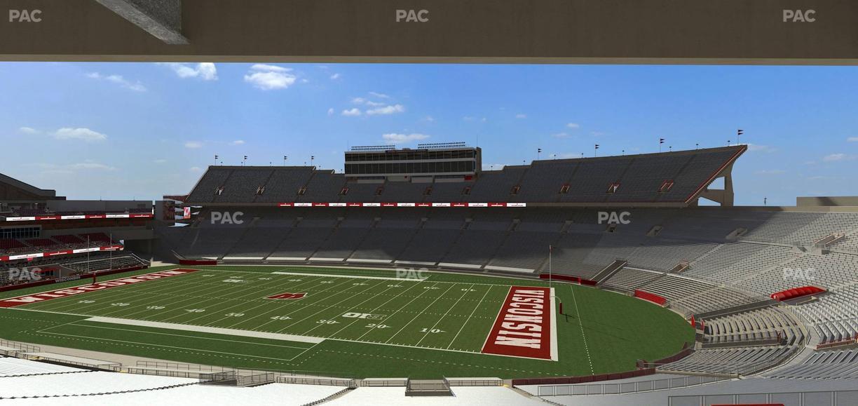 Camp Randall Stadium - Section Q Wc Seat View