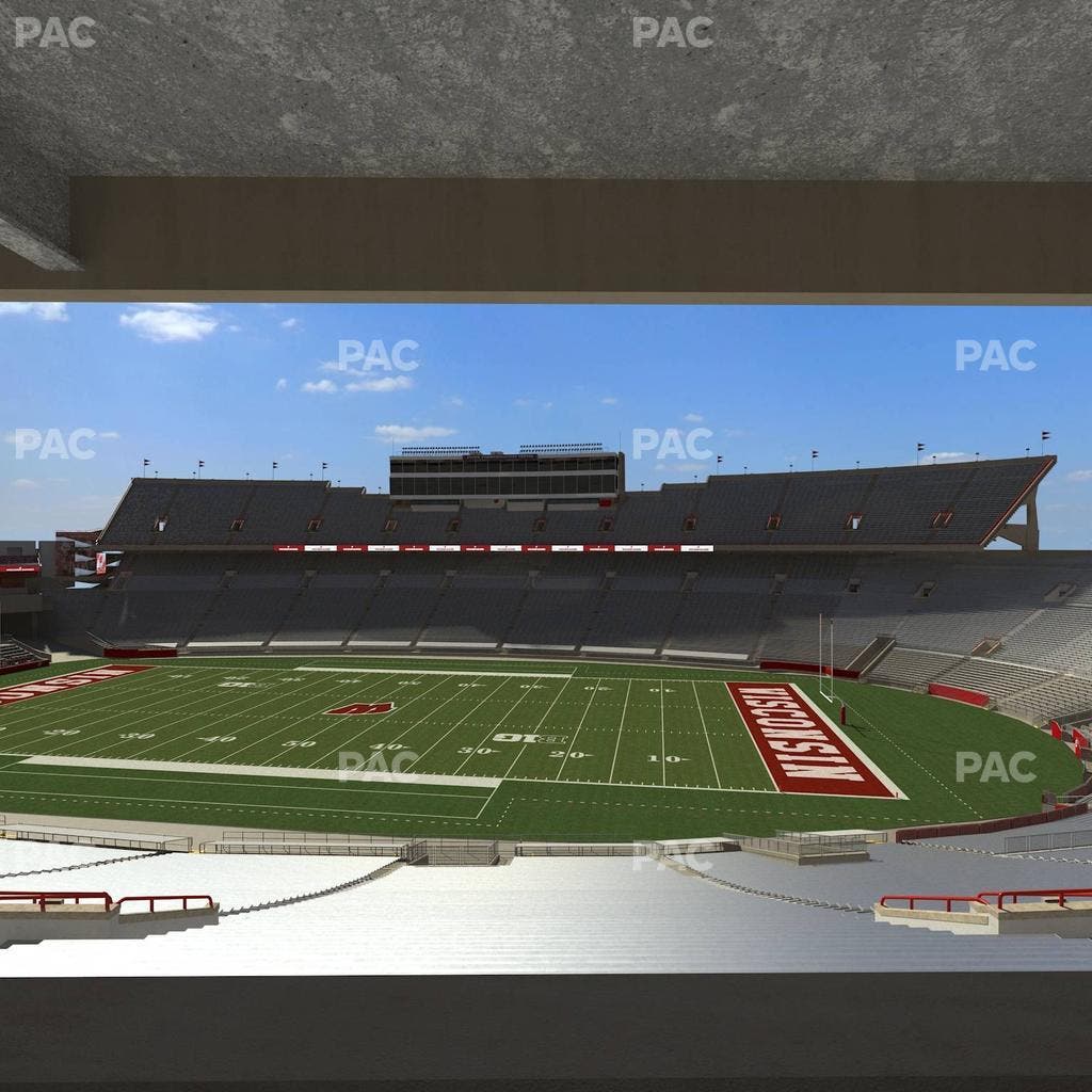 Camp Randall Stadium - Section R Wc Seat View