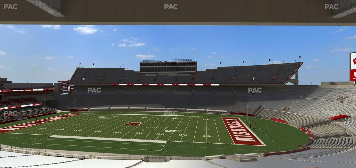 Camp Randall Stadium - Section R Wc Seat View