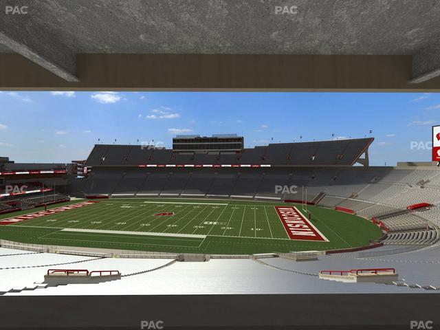Camp Randall Stadium - Section R Wc Seat View Camp Randall Stadium - Section R Wc Seat View