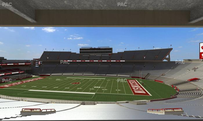 Camp Randall Stadium - Section R Wc Seat View
