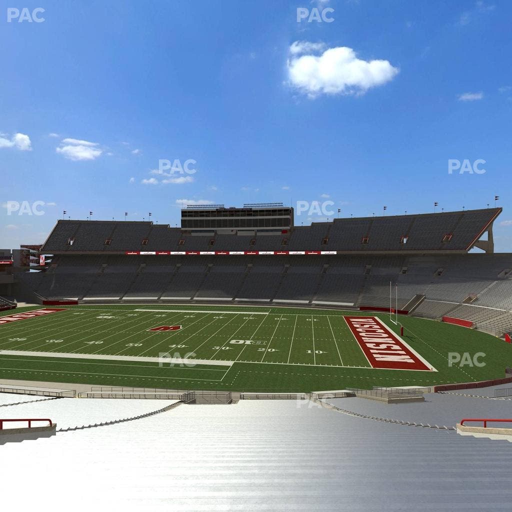 Camp Randall Stadium - Section R Seat View