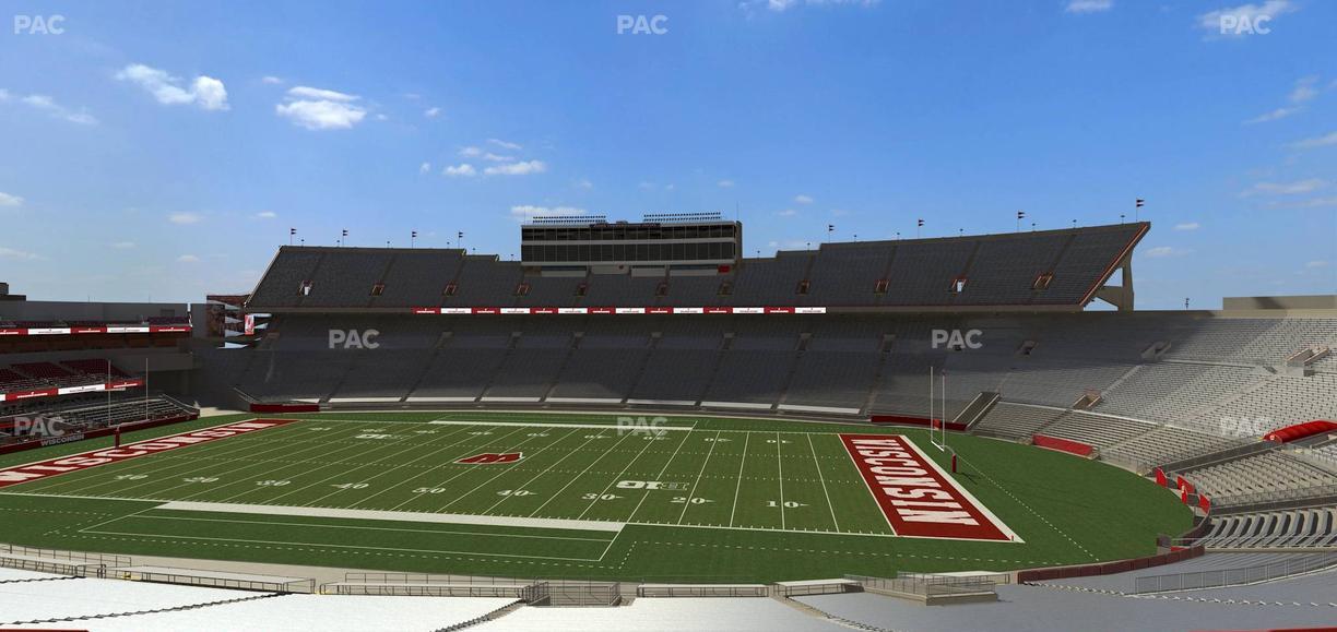 Camp Randall Stadium - Section R Seat View
