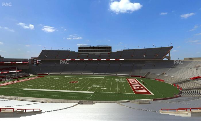 Camp Randall Stadium - Section R Seat View