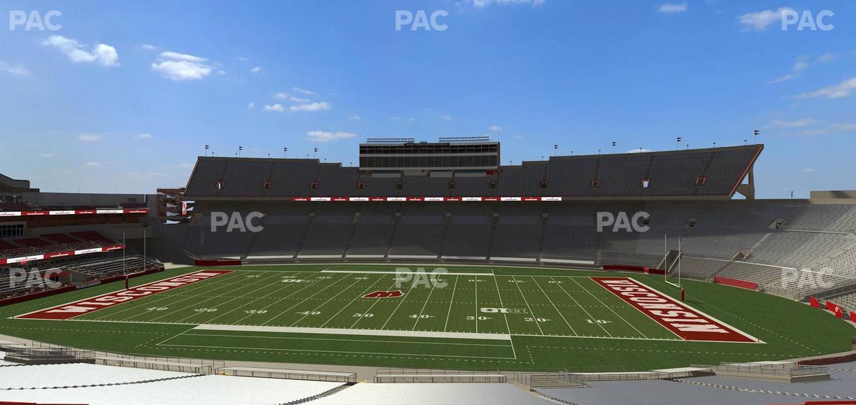 Camp Randall Stadium - Section S Seat View