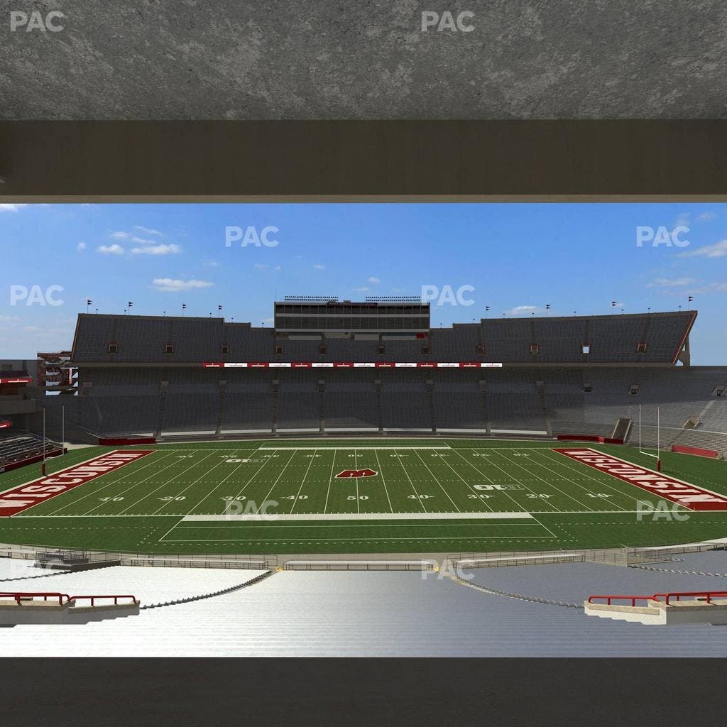 Camp Randall Stadium - Section T Wc Seat View