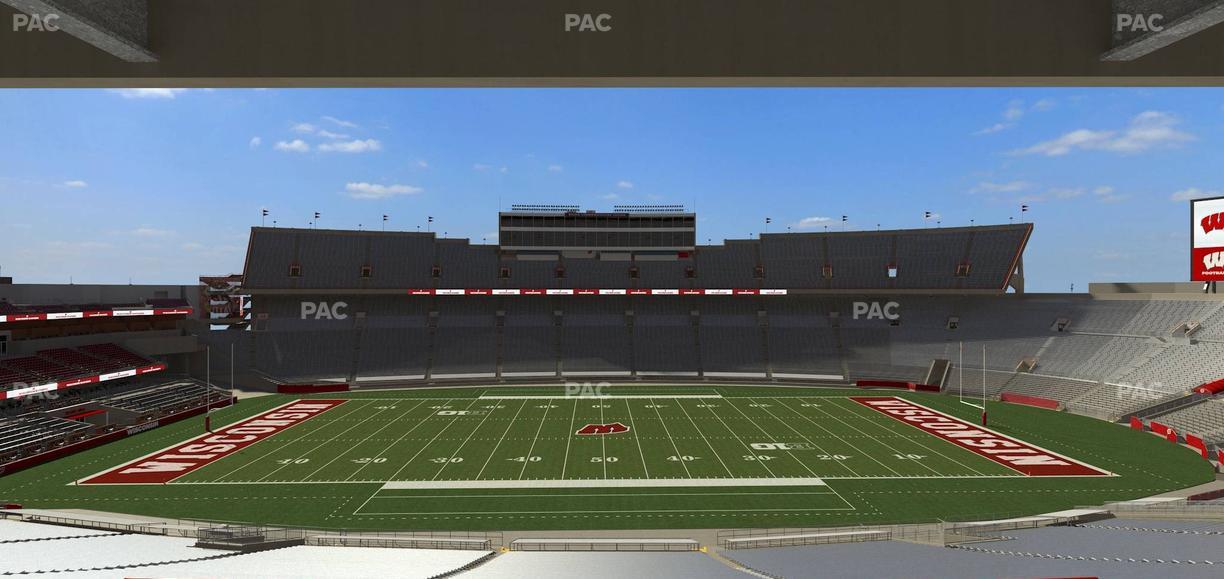 Camp Randall Stadium - Section T Wc Seat View