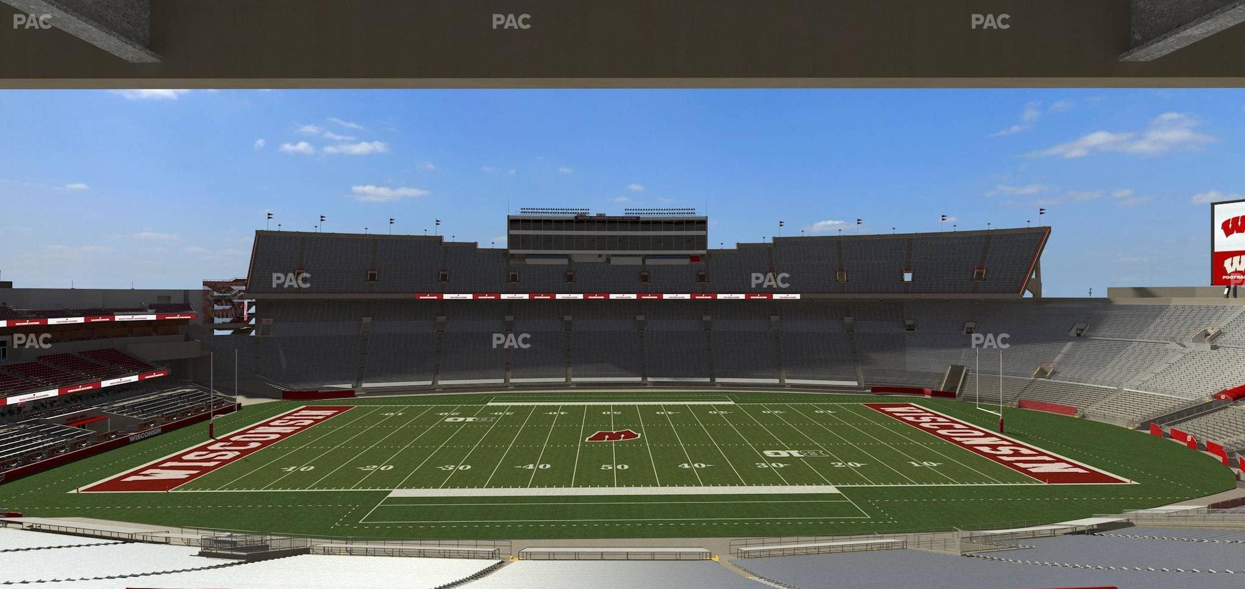 Camp Randall Stadium - Section T Wc Seat View