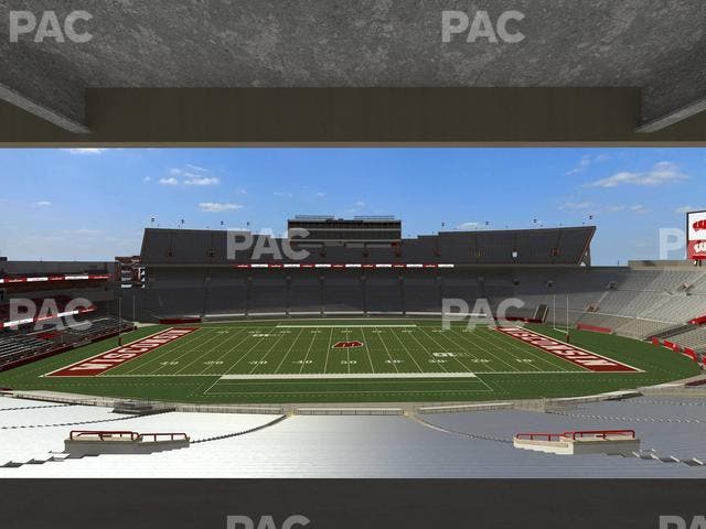 Camp Randall Stadium - Section T Wc Seat View