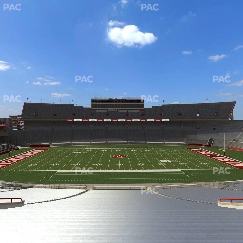 Camp Randall Stadium - Section T Seat View