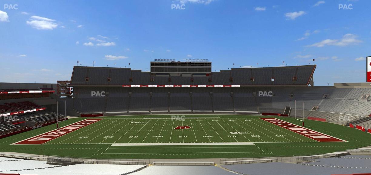 Camp Randall Stadium - Section T Seat View