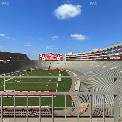 Camp Randall Stadium - Section Terrace Patio Seats 501 Seat View