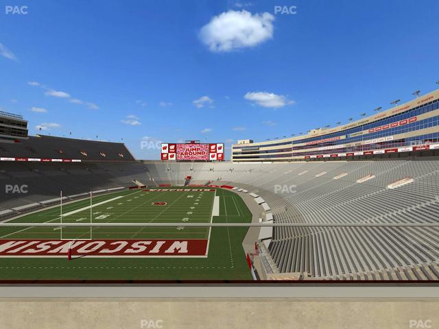 Camp Randall Stadium - Section Terrace Patio Seats 501 Seat View