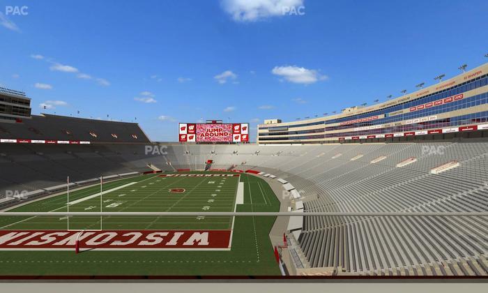 Camp Randall Stadium - Section Terrace Patio Seats 501 Seat View