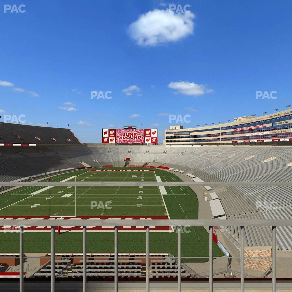 Camp Randall Stadium - Section Terrace Patio Seats 502 Seat View