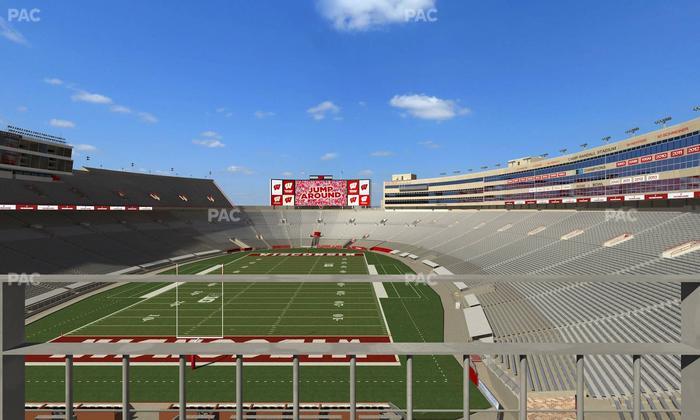 Camp Randall Stadium - Section Terrace Patio Seats 502 Seat View